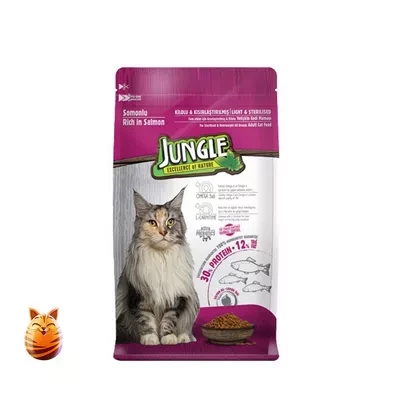 Jungle Adult Cat Food Salmon
