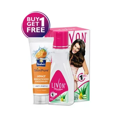 Livon Hair Serum (Free Anti Pimple Face Wash 50 gm)
