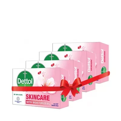 Dettol Bathing Soap Bar Skincare 125 gm (Combo Pack)