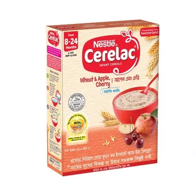 Nestlé Cerelac 2 Apple & Cherry Baby Food (8 M+)