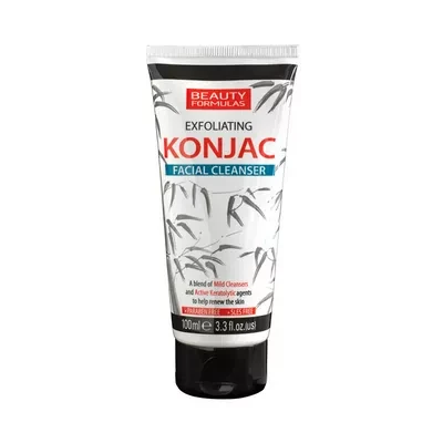 Beauty Formulas Exfoliating Konjac Facial Cleanser