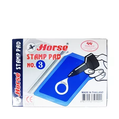 Horse Stamp pad NO. 3 (Royal Blue)