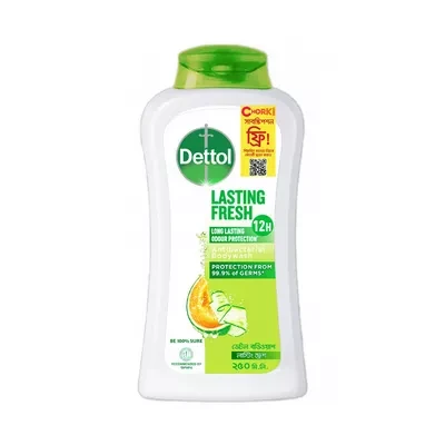 Dettol Lasting Fresh Antibacterial Bodywash (Free Chorki Subscription)