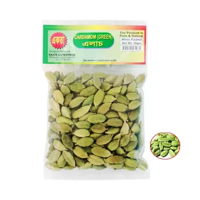 Ekata Green Cardamom (Sobuj Elachi)