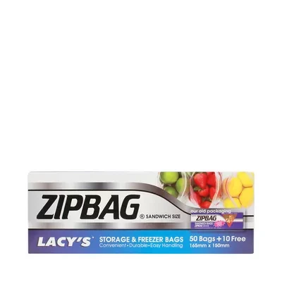 Lacy's Zipbag Sandwich (50 Bogs + 10 Free)