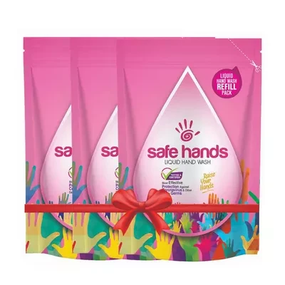 Safe Hands Handwash Refill (Buy 2 Get 1 Free)