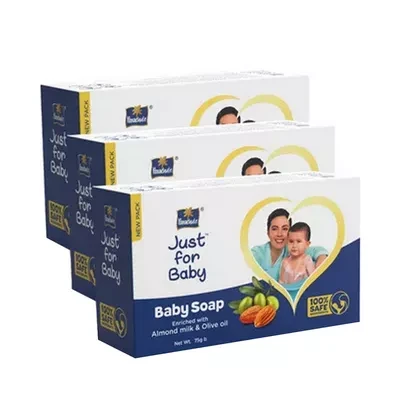 Parachute Just For Baby - Baby Soap Combo 75 gm