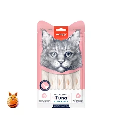 Wanpy Creamy Treat Tuna & Shrimp Flavour