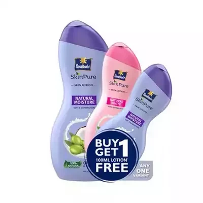 Parachute SkinPure Lotion Natural Moisture (Free Body Lotion 100 ml)