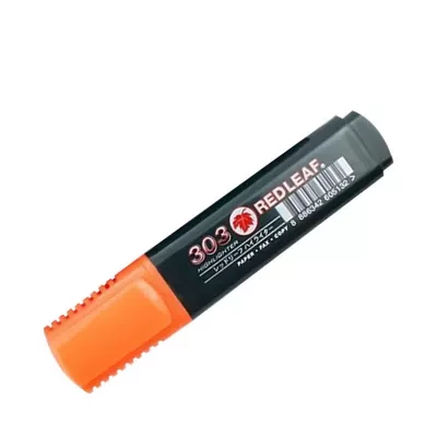 Red Leaf 303 Flourescent Highlighter (Orange)