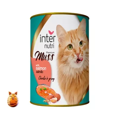 Inter Nutri Premium Muss With Salmon Can
