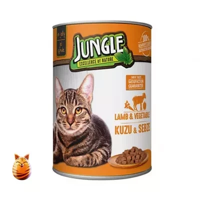 Jungle Cat Food Lamb & Vegetables Can