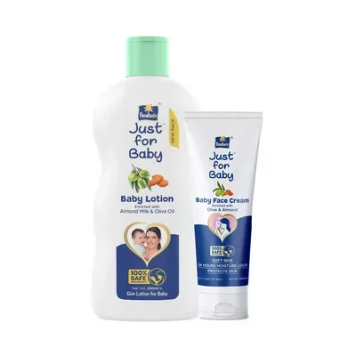 Parachute Just for Baby - Baby Oil (Free Baby Face Cream 50 gm)