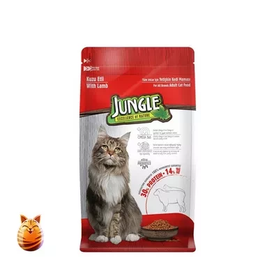 Jungle Adult Cat Food Lamb