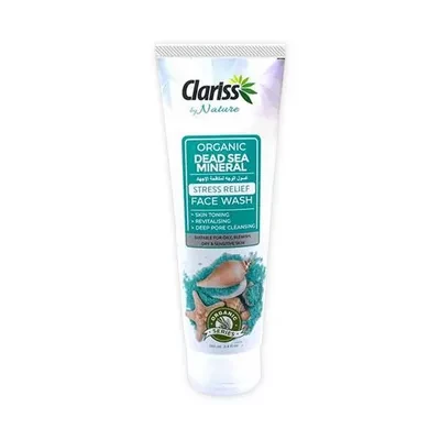 Clariss Organic Face Wash Dead Sea Mineral