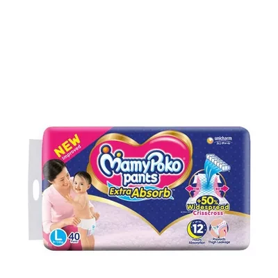 MamyPoko Pants Diaper Pant L 9-14 kg