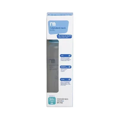Mother care Baby Standard Neck Bottle (Blue)