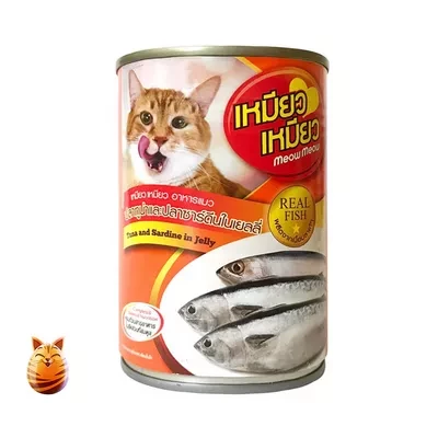 Meow Meow Can Tuna & Sardine In Jelly