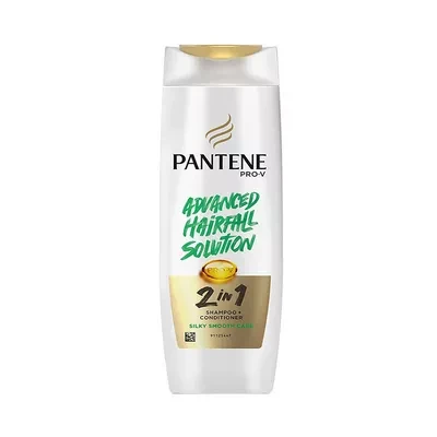 Pantene Advanced Hairfall Solution 2 in 1 Shampoo & Conditioner Silky Smooth