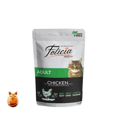 Felicia No Grain Cat Food Pouch Adult Chicken