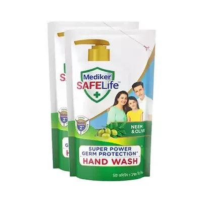 Mediker SafeLife Handwash Refill Combo Pack 2 pcs