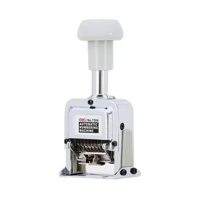 Deli Auto Numbering Machine 6 digits