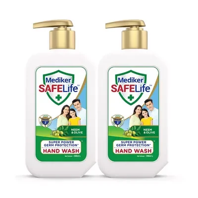 Mediker SafeLife Hand Wash Pump Combo Pack