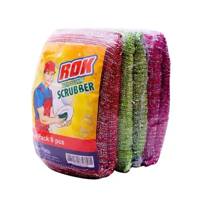 Rok Dishwash Scrubber (Buy 4 Get 2 Free)